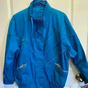 NWT Vintage G4000 Women's Jacket Blue Grandmacore SZ MD
